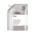 L'Oreal Professionnel Silver Purple Shampoo: Color Toning for Blonde, Gray & White Hair - Anti Brass Shampoo, 500ml Refill