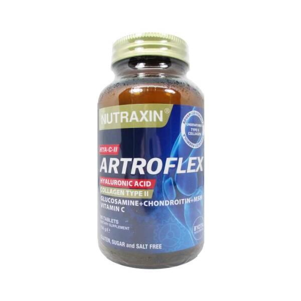 Nutraxin Artroflex HYA-C-II Joint Health Supplement - 90 Tablets, Glucosamine, Chondroitin, Hyaluronic Acid & Collagen