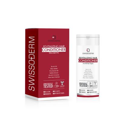 Swissoderm Revitalizing Hair Cream 50ml - Natural Hair Loss Treatment, Cruelty-Free & Vegan, Post-Partum Hair Care