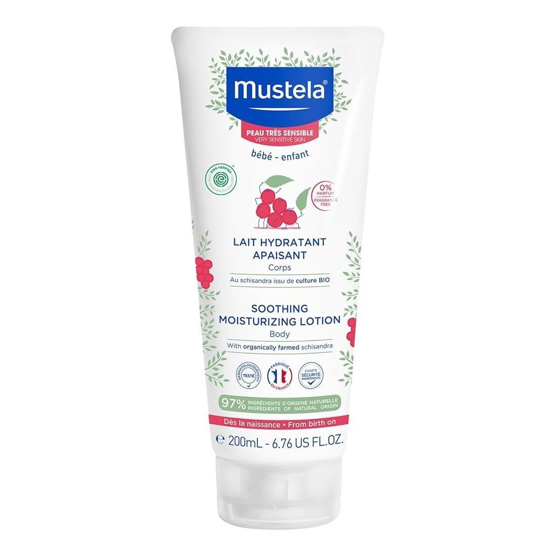 Mustela Soothing Moisturizing Lotion - Hydrating Relief | 200ml