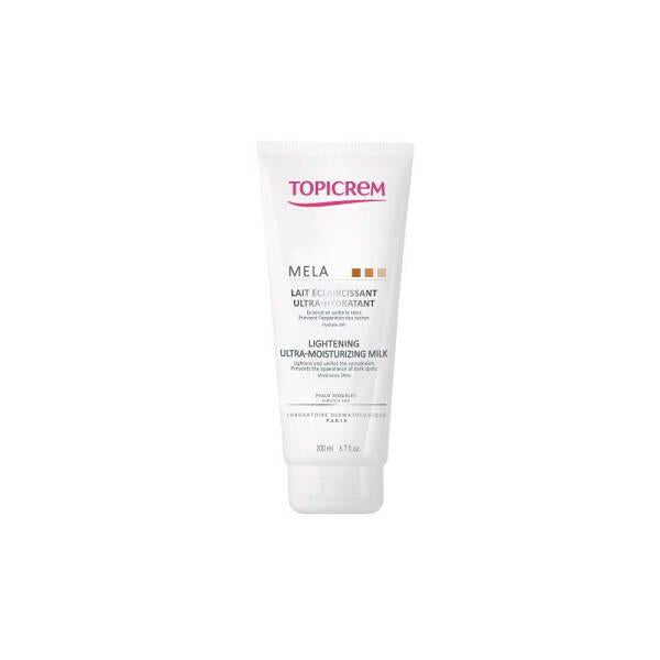 Topicrem Mela Unifying Body Milk - 24hr Hydration, Evens Skin Tone, Non-Greasy | Topicrem
