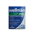 Vitabiotics Wellman 70+ for Men Over 70 - Multivitamin for Elderly Men with Ginseng, Coenzyme Q10, and Lutein