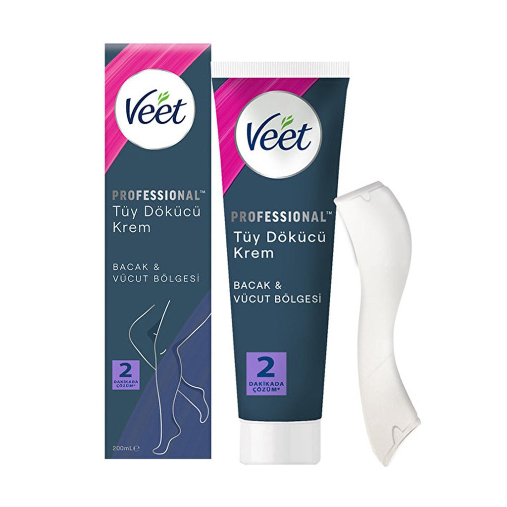 Veet Hair Removal Cream: Silky Smooth Skin, Lasting Hydration, & Fresh Scent - Effective Depilatory Cream for Legs & Body