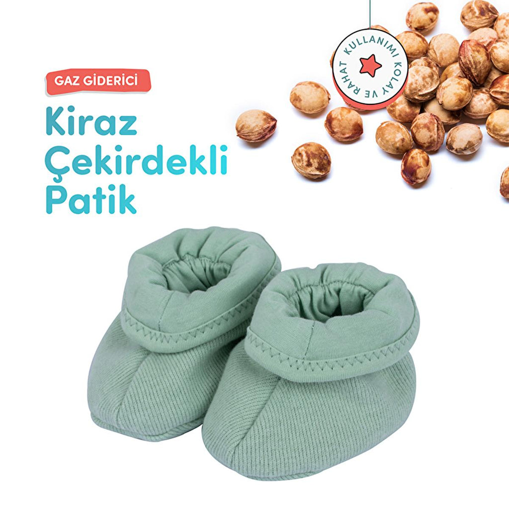 Sevi Bebe Natural Cherry Pit Heating Pad for Baby Gas Relief - Ekru