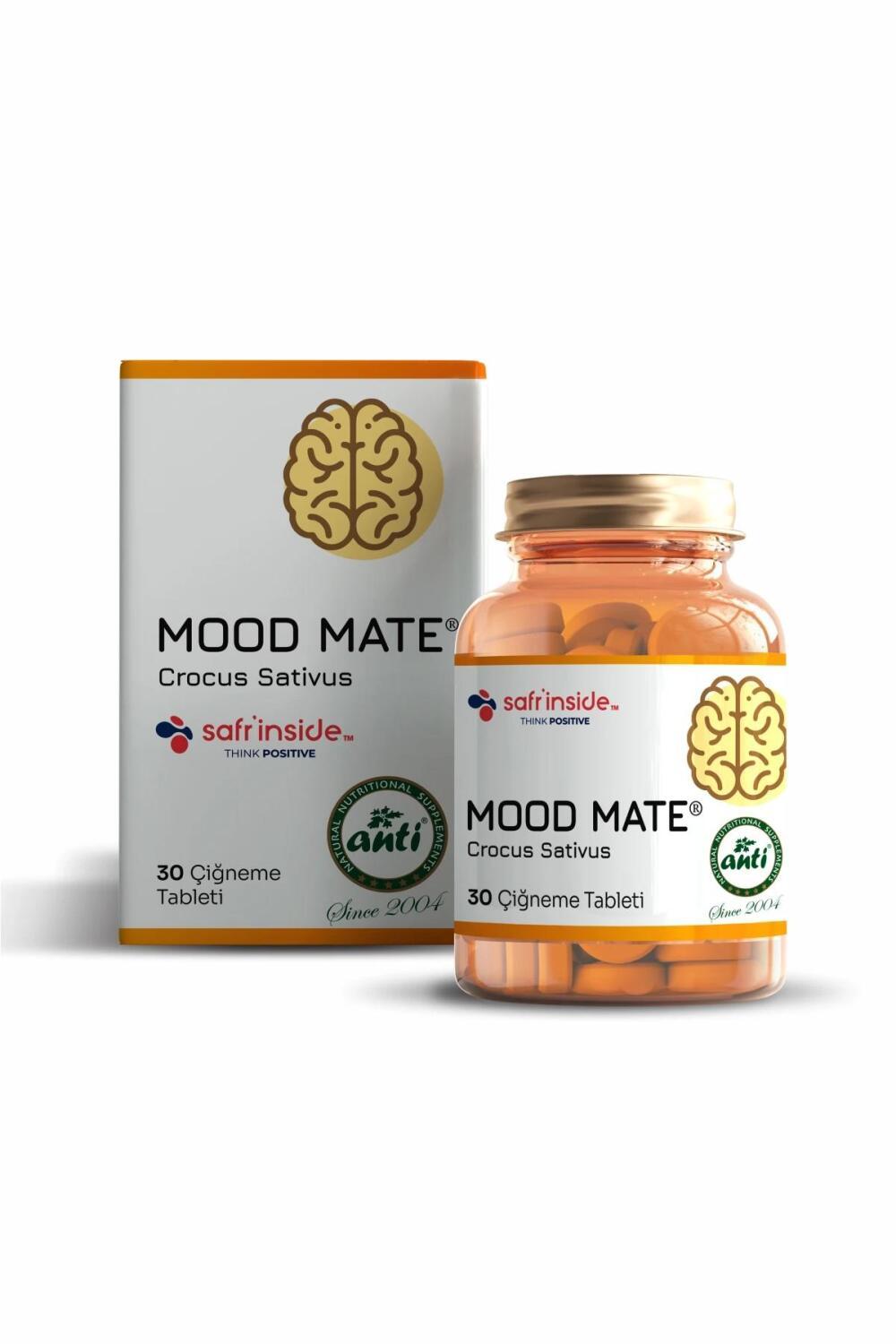 Mood Mate Saffron Extract - Chewable Tablets | 30 Count
