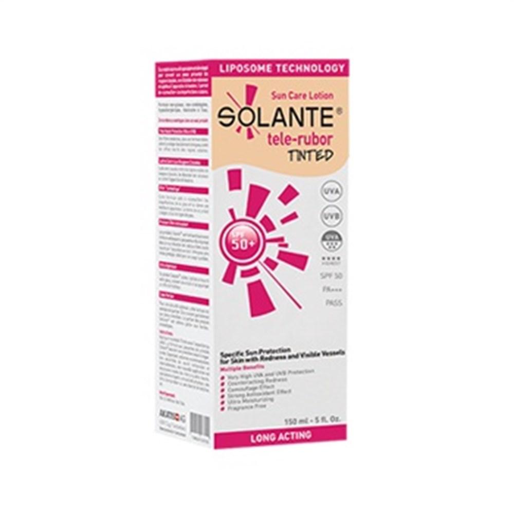 Solante Tele-Rubor Tinted SPF 50+ Sunscreen for Sensitive Skin - 5.07 fl oz