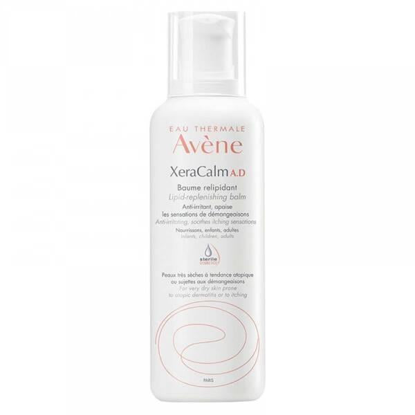Avene XeraCalm A.D Moisturizing Balm - Relipidant Nemlendirici Balsam for Dry Skin Relief, Fragrance-Free Skincare, 400ml