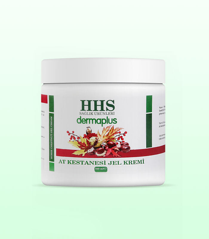 HHS Natural Horse Chestnut Gel Cream 500 ml | Cooling & Relaxing Care | Herbal Formula
