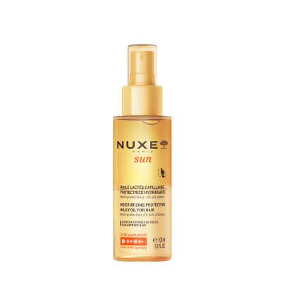 Nuxe Sun Hair Sunscreen: UV Protection & Hydrating Hair Oil for Beach & Swimming - Protects Hair from Sun, Salt, Chlorine - 3.38 fl oz