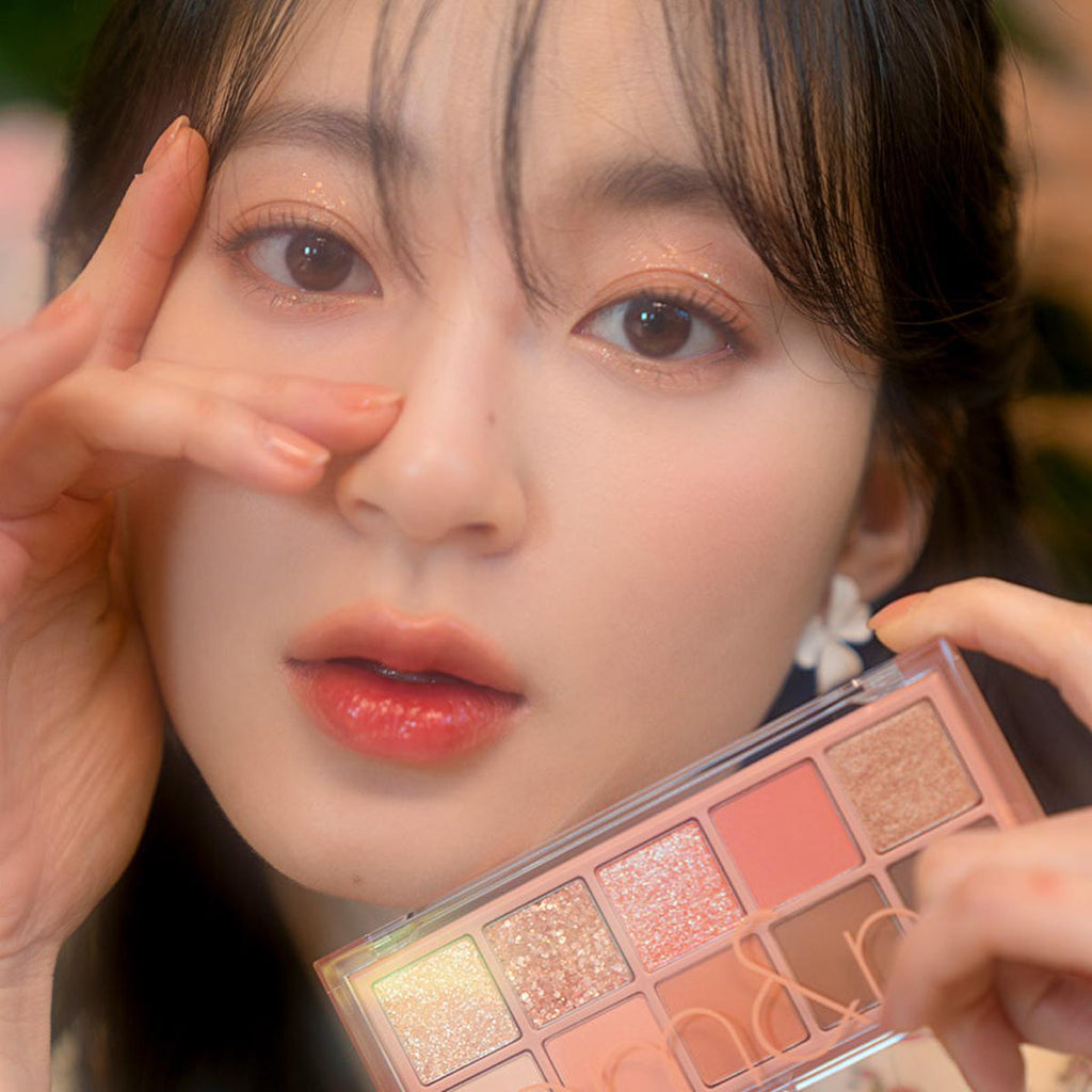 rom&nd Dreamy Lilac Garden Eyeshadow Palette: Create Stunning Eye Looks with Matte & Shimmer Shades, High Pigment Korean Eye Makeup