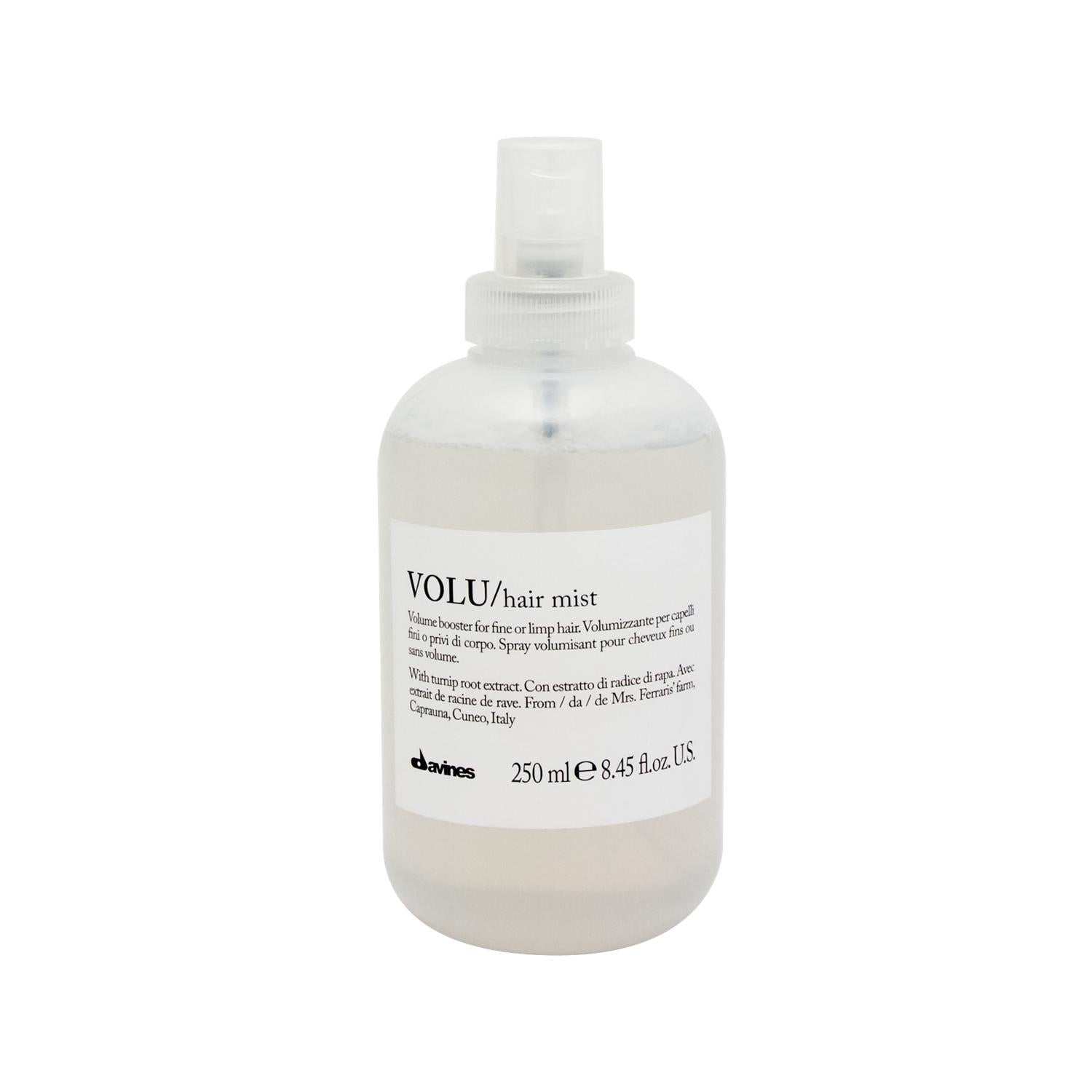 Davines Volu Moisturizing Hair Spray for Volume & Hydration - 8.45 fl oz Volumizing Hair Care