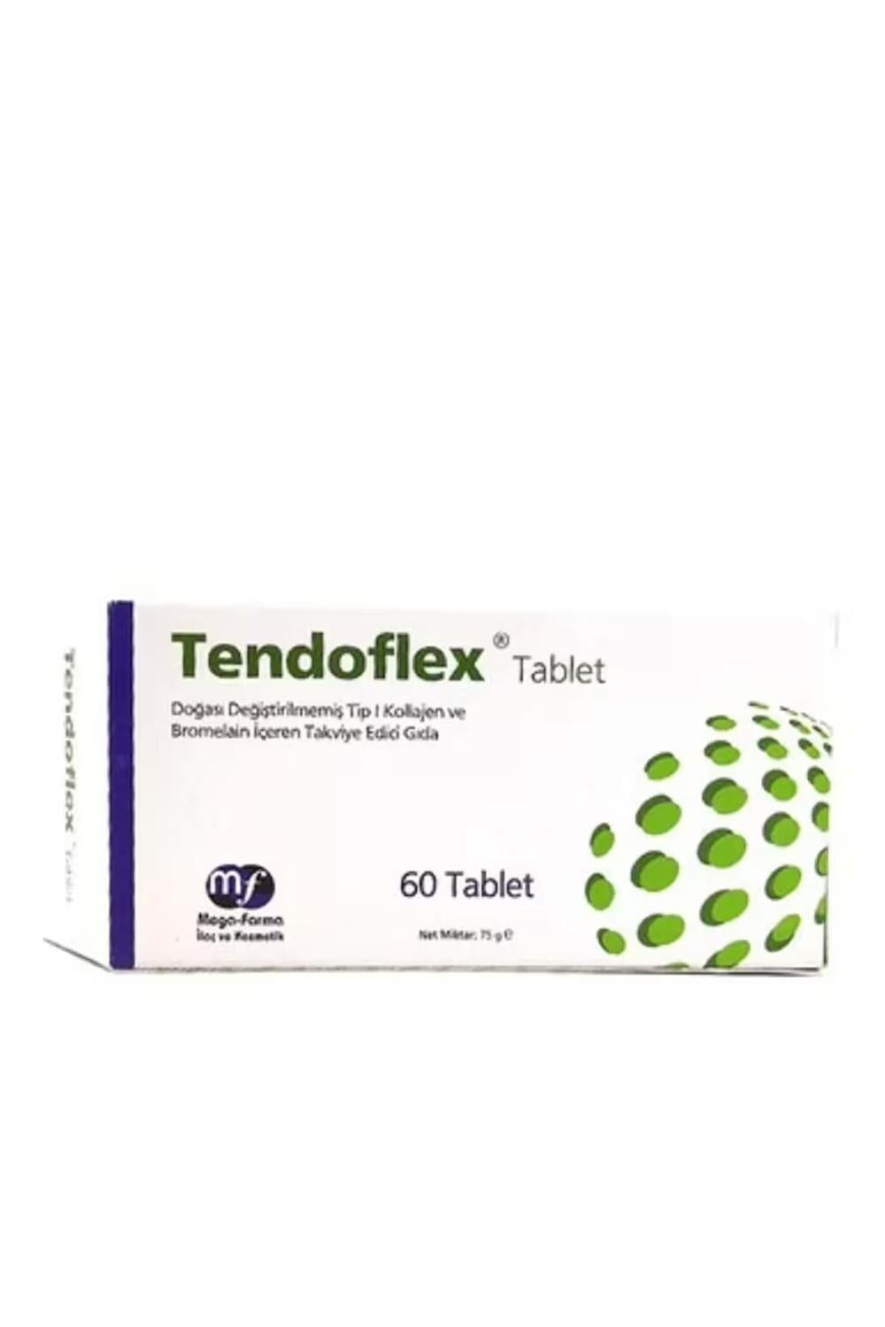 Tendoflex Joint Health Supplement - 60 Tablets for Flexibility Support & Pain Relief