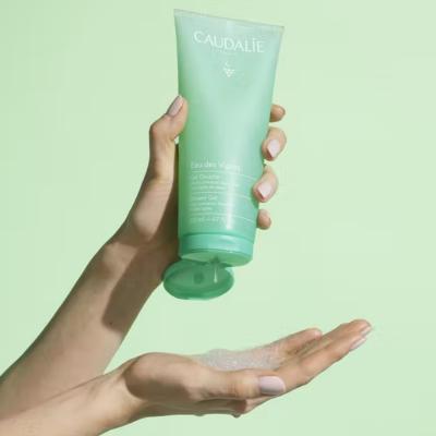 Caudalie Eau Des Vignes Shower Gel: Gentle, Soap-Free Cleanser with White Musk, Bergamot & Iris - Vegan Formula for Sensitive Skin
