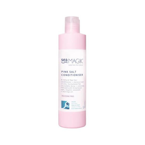 Dead Sea Spa Magik Pink Salt Conditioner - Natural Hair Care for Dry & Damaged Hair, 10.14 fl oz