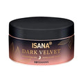 Isana Dark Velvet Body Scrub: Creamy Exfoliating Body Peeling with Shea Butter, White Flower, Sandalwood & Vanilla - Gentle Exfoliation for Soft, Smooth Skin