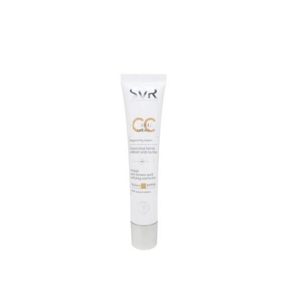 SVR Clairial CC Cream SPF50+ Medium - Broad-Spectrum Sun Protection & Coverage