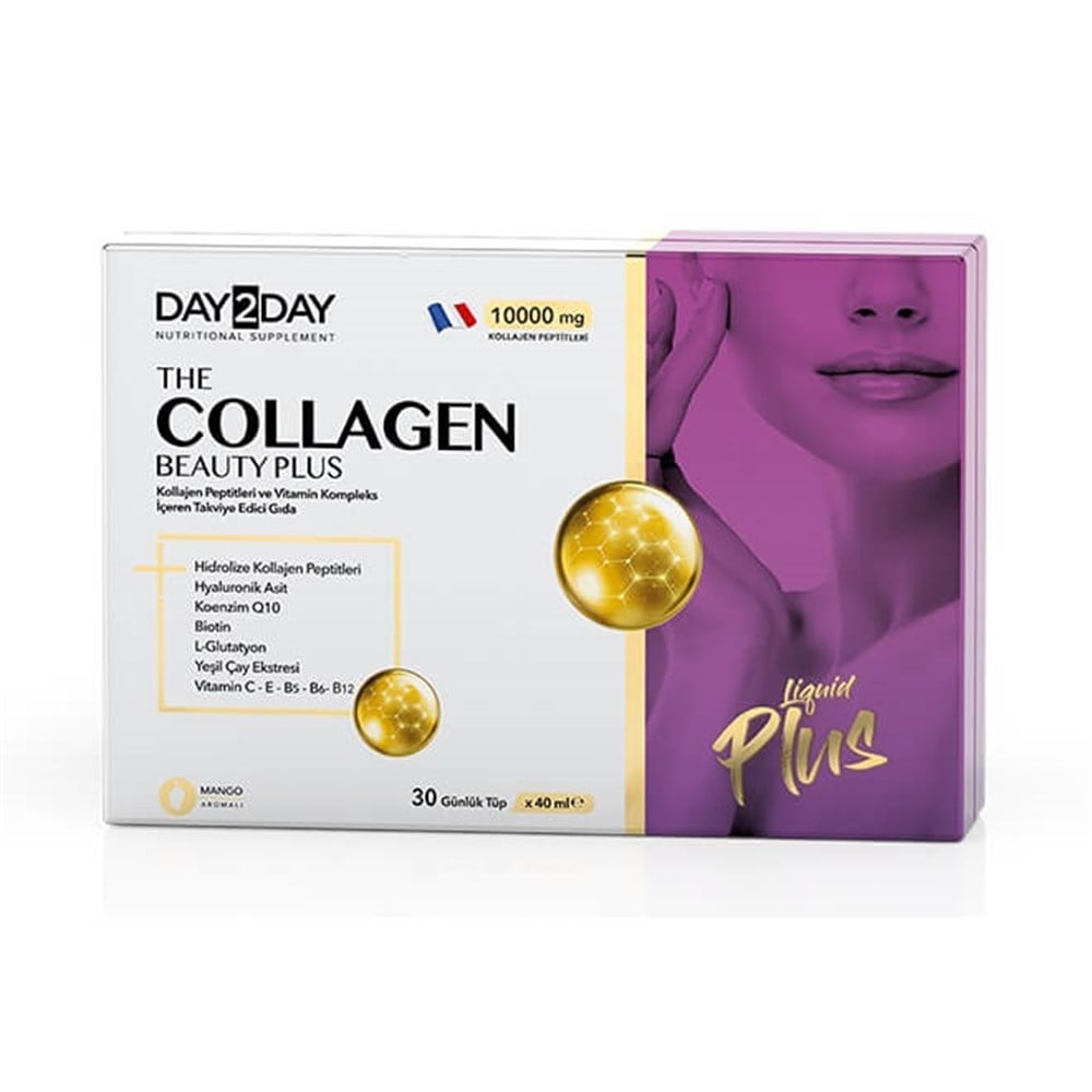 DAY2DAY The Collagen Beauty Plus Liquid Plus 40 ml 30 Tubes