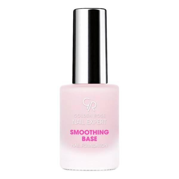 Golden Rose Nail Expert Smoothing Base Nail Foundation 11ml - Long Lasting Nail Polish Base Coat with Mineral Particles