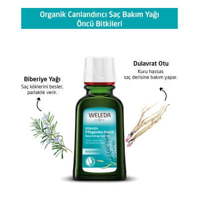 Weleda Organik Nourishing Hair Care Oil with Rosemary Extract - 1.69 fl oz