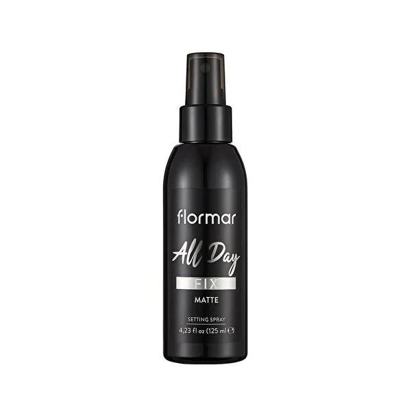 Flormar All Day Fix Makeup Setting Spray - Long-Lasting, Matte Finish