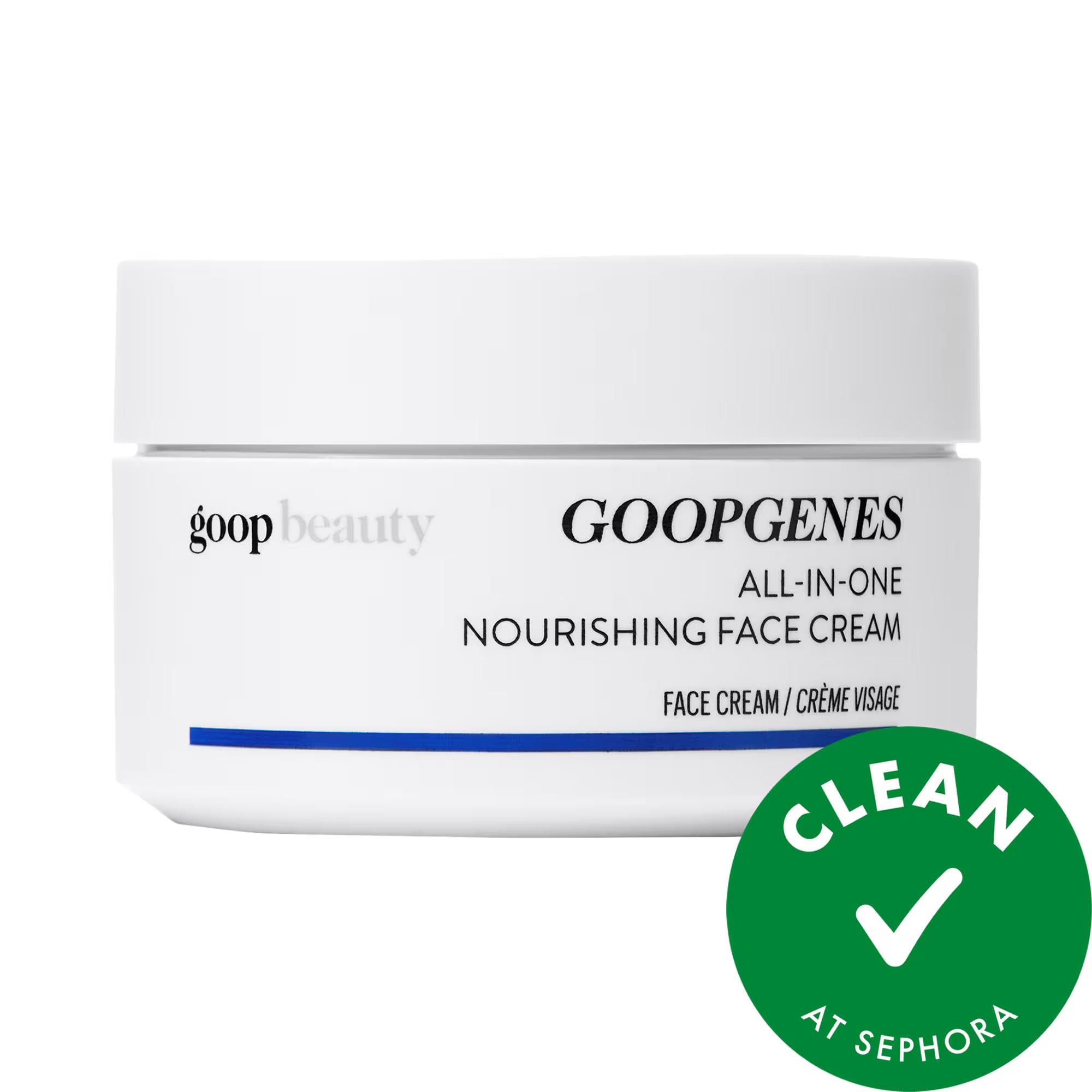 GOOPGENES All-In-One Nourishing Face Cream: Hydrating, Firming & Anti-Aging - Vegan & Cruelty-Free for Radiant, Smooth Skin