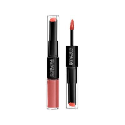 Loreal Paris Infaillible 24 HR Lipstick - 312 Incessant Russet - Long Lasting Moisturizing Lip Color