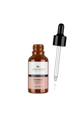 Herbaderm Retinol E Super Serum 30 ml - Anti-Aging Skincare with 0.3% Pure Retinol & 2% Vitamin E