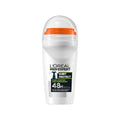 L'Oreal Paris Men's Antiperspirant Roll-On Deodorant - 48 Hour Protection, Anti-Stain, Long-Lasting Freshness