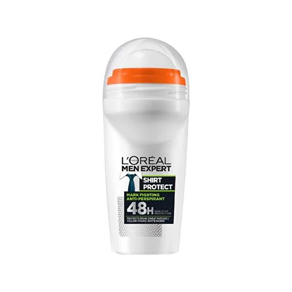 L'Oreal Paris Men's Antiperspirant Roll-On Deodorant - 48 Hour Protection, Anti-Stain, Long-Lasting Freshness