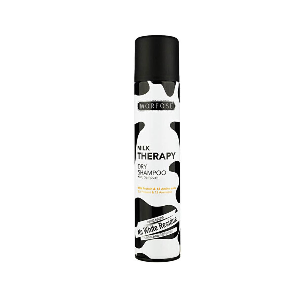 Morfose Milk Therapy Dry Shampoo - No-Rinse Hair Refreshment & Volume for All Hair Types