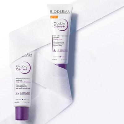 Bioderma - Soothing Skin Cream for Sensitive Skin, Hypoallergenic & Fragrance-Free Moisturizer for Face, Lips & Body - 1.35 fl oz