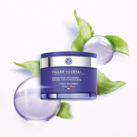 Yves Rocher Filler Vegetal Intense Anti-wrinkle Care - Face, Neck, Neckline 75ml