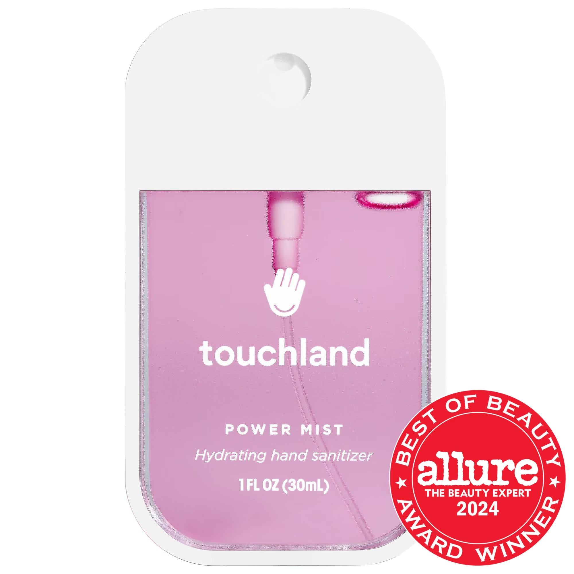 Power Mist - Hydrating Hand Sanitizer Spray with Aloe Vera & Essential Oils - Vegan, Gluten-Free, Cruelty-Free