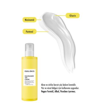 Maruderm 10% Niacinamide Spot Reducing, Pore Tightening & Skin Brightening Face Cream - 200ml