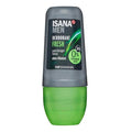 Isana Men's Deodorant Roll-On Fresh - 48 Hour Protection, Dermatologically Tested, Masculine Scent