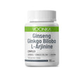 Voonka Ginseng Ginkgo Biloba L-Arginine - 32 Capsules, Natural Energy & Cognitive Support