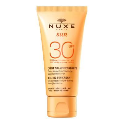 Nuxe Sun SPF 30 Sunscreen Face Cream - Anti-Aging, Non-Comedogenic, Fragrant Face Moisturizer for Sensitive Skin