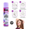 Morfose Extra Volume Dry Shampoo - Biotin & Collagen - Oil Absorbing, No Residue - Instant Hair Volume Booster, Waterless Cleanser