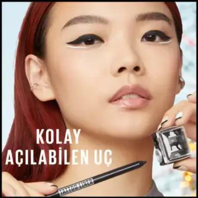 Maybelline New York Tattoo Liner Gel Eyeliner - 817 Vivid Green, Waterproof, Long-Lasting, Easy Application