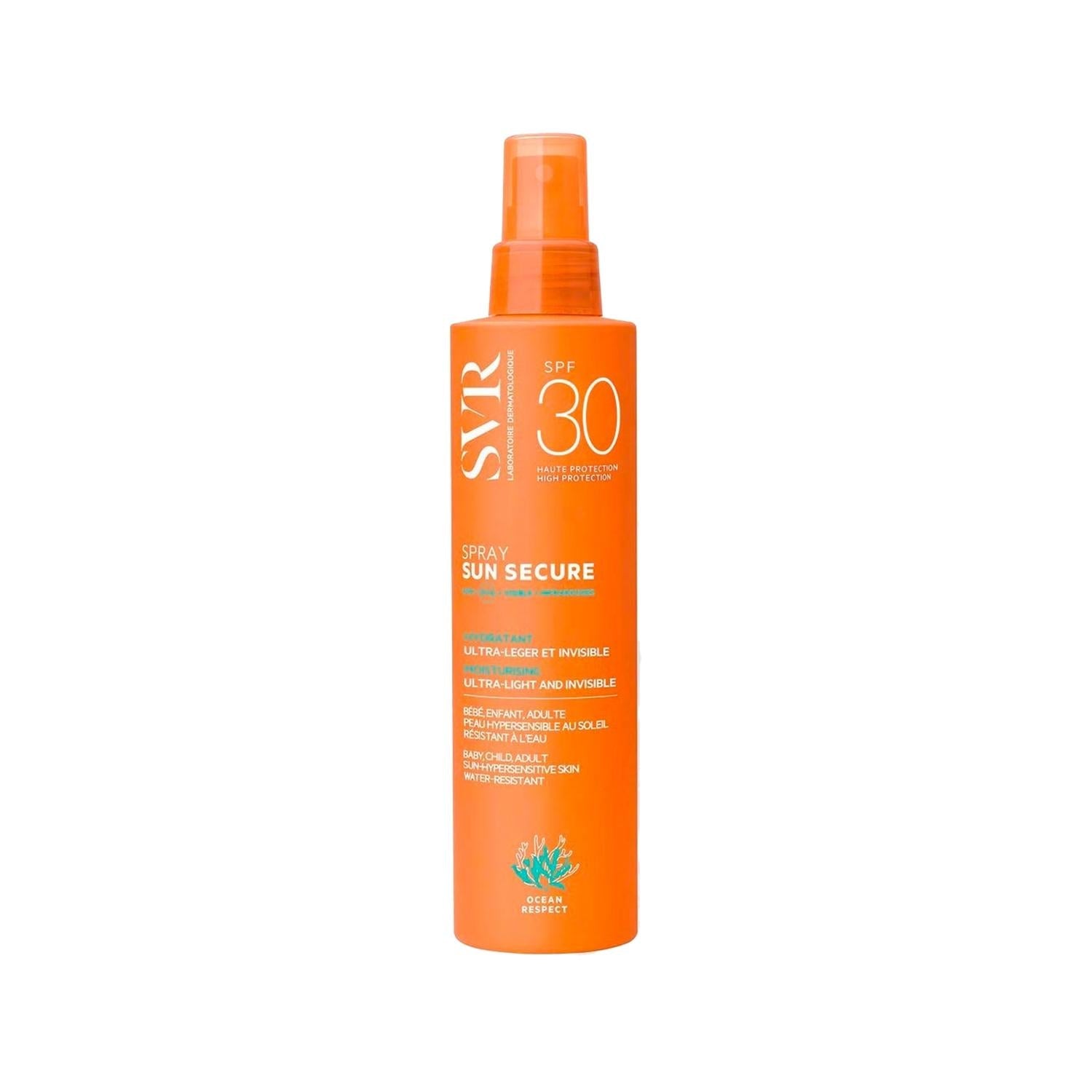 SVR Sun Secure Spray Spf30 - Sunscreen Spray for Effortless Sun Protection - 6.76 fl oz