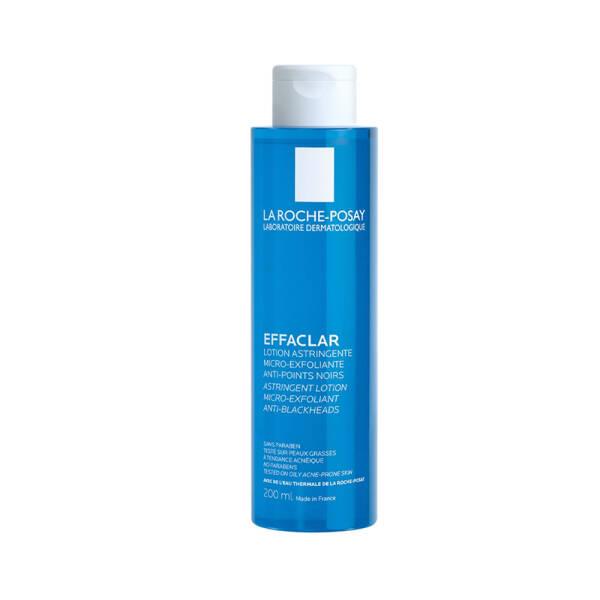 La Roche-Posay Effaclar Micro-Peeling Toner 200ml - Pore-Tightening for Acne-Prone Skin