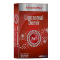 Advancemax Liposomal Iron Supplement - 30 Capsules with Vitamin C for Enhanced Absorption