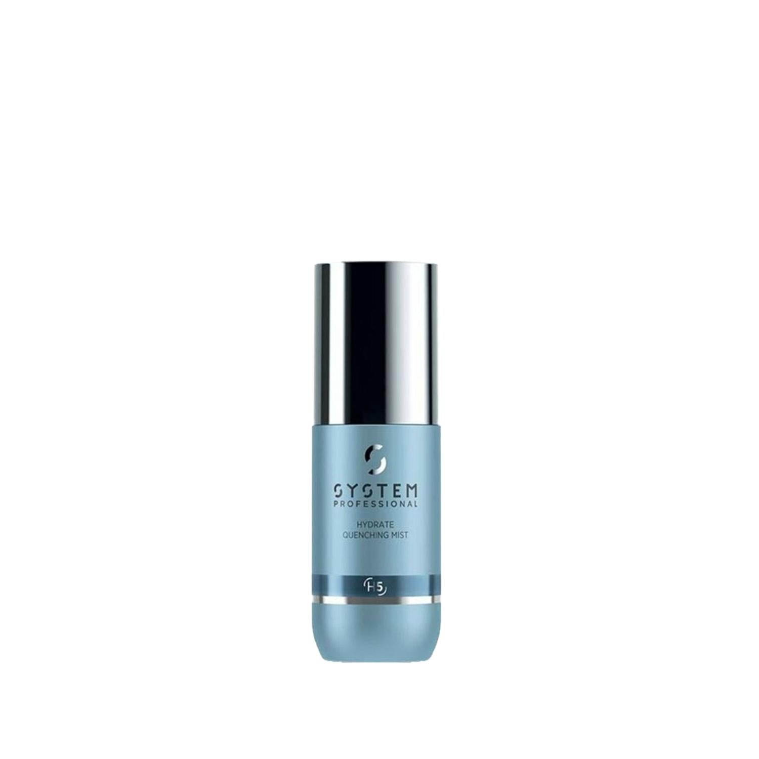 Wella System Professional Hydrate Quenching Mist - Moisturizing Hair Spray for Dry Hair, 4.23 fl oz