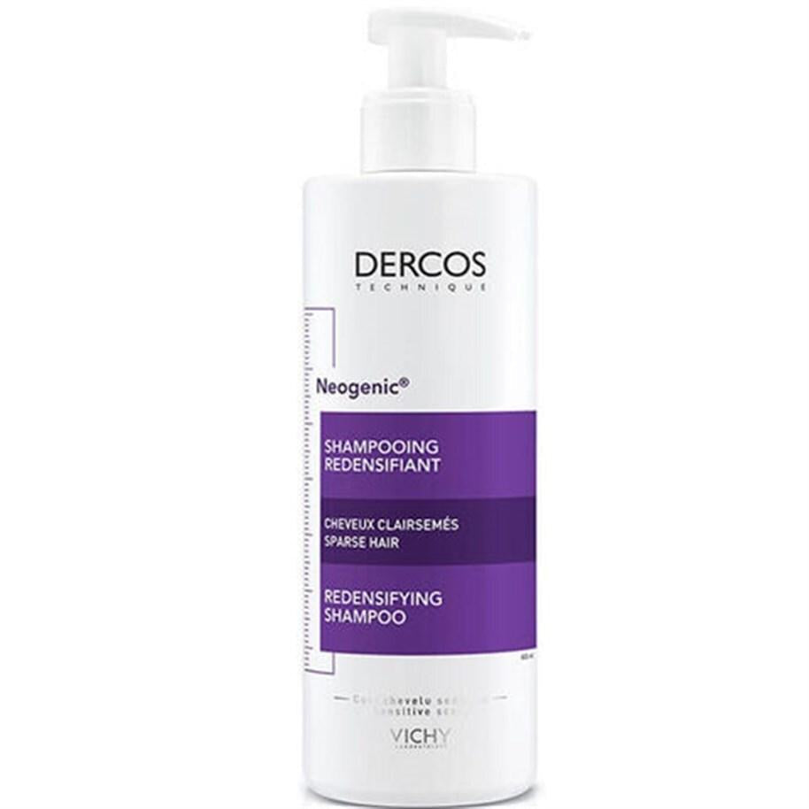 Vichy Dercos Neogenic Redensifying Shampoo for Fuller Hair, 13.53 fl oz - Volumizing & Densifying for Men & Women