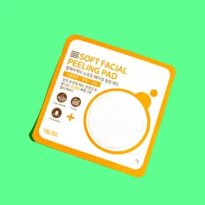 MjCare Facial Peeling Pad - Double-Textured Exfoliating Skincare for Smooth, Refreshed Skin