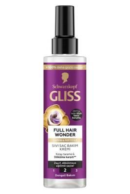 Gliss Full Hair Wonder: Hair Loss Treatment & Strengthening Spray with Biotin & Collagen - Leave-In Conditioner for Thin Hair & Breakage Prevention