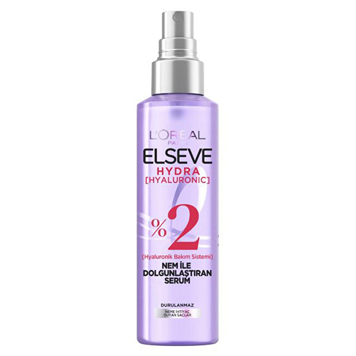 Loreal Paris Elseve: Hyaluronic Acid Hair Serum - Intense Hydration, Plumps Hair & Long-Lasting Fragrance