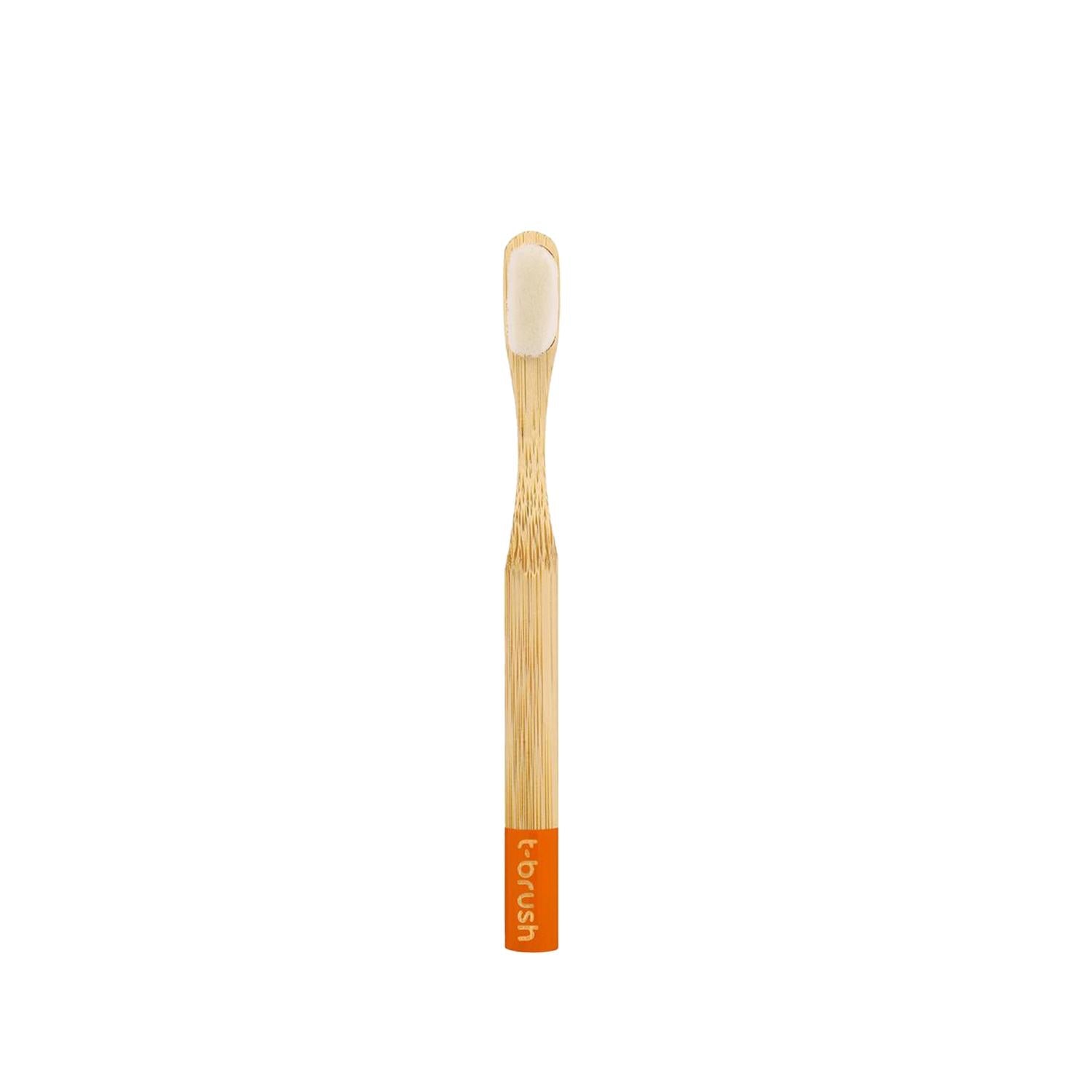 T-Brush Nano Children's Toothbrush Ultra Soft White - Gentle Kids Oral Care for Sensitive Teeth & Gums