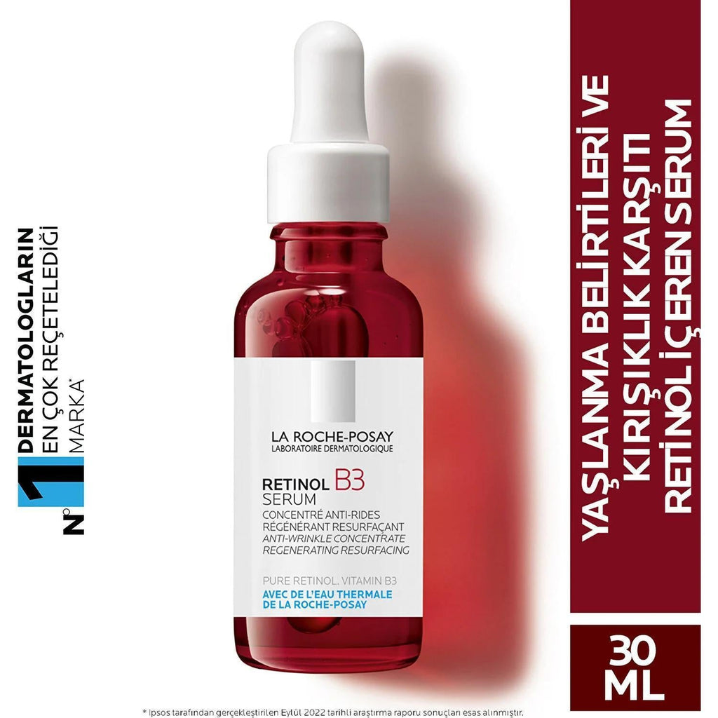 La Roche Posay Anti-Aging Retinol B3 Serum - Reduces Fine Lines & Wrinkles, 30 ml