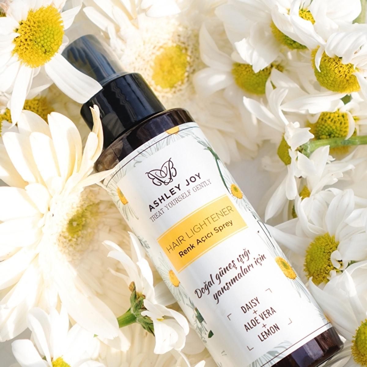 Ashley Joy Hair Lightening Spray: Natural Sun-Kissed Highlights, Chamomile & Lemon for Brown to Blonde Hair, Adds Shine & Repairs (3.72 fl oz)